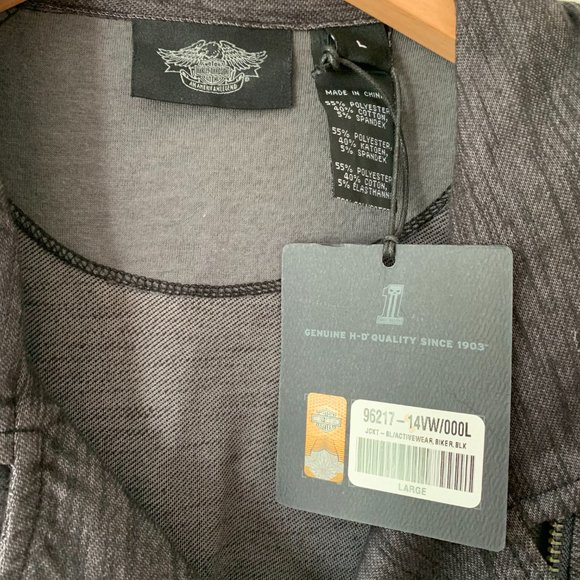 NWT Harley Davidson Soft Moto Jacket - Picture 3 of 5